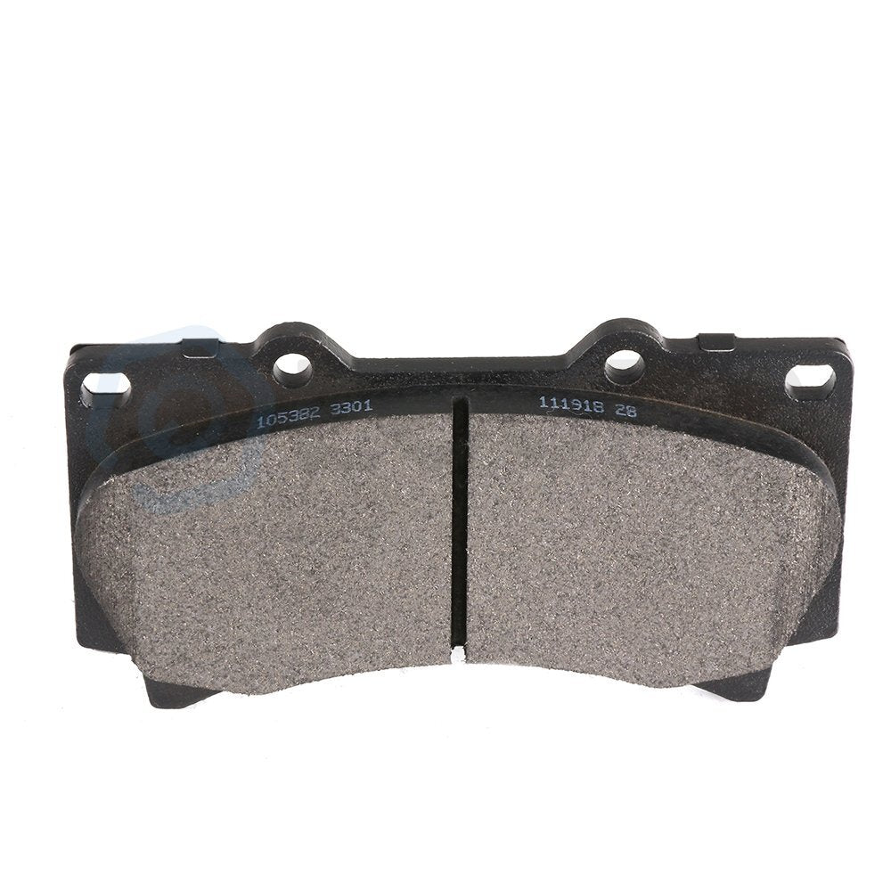 Front Rear Ceramic Brake Pads For 2006 2007-2010 Hummer H3 2009-2010 Hummer H3T 6B93BC-57