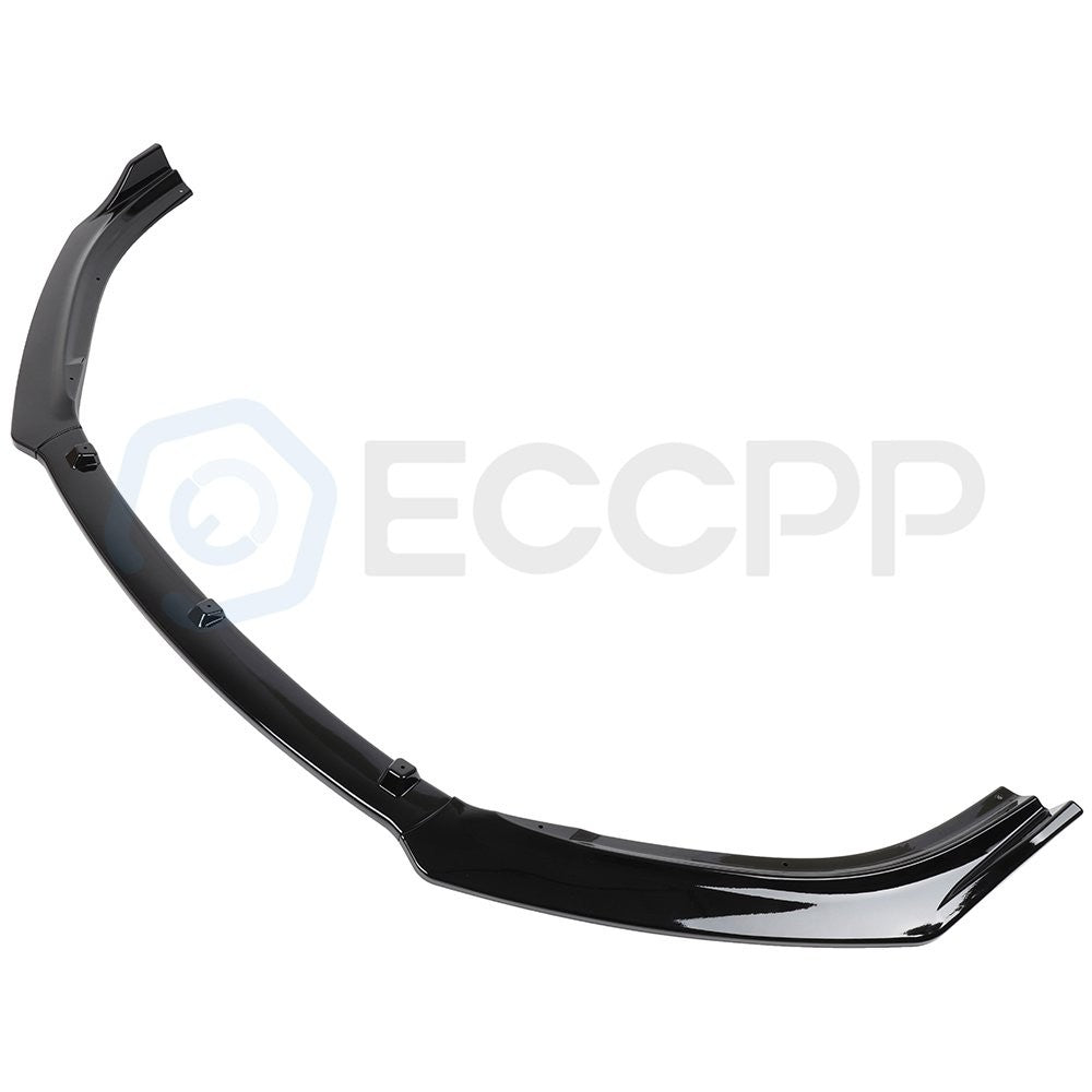 For 2014-2018 Mazda 6 3PC Glossy Black  Front Bumper Lip Spoiler Splitter 6B93BC-57