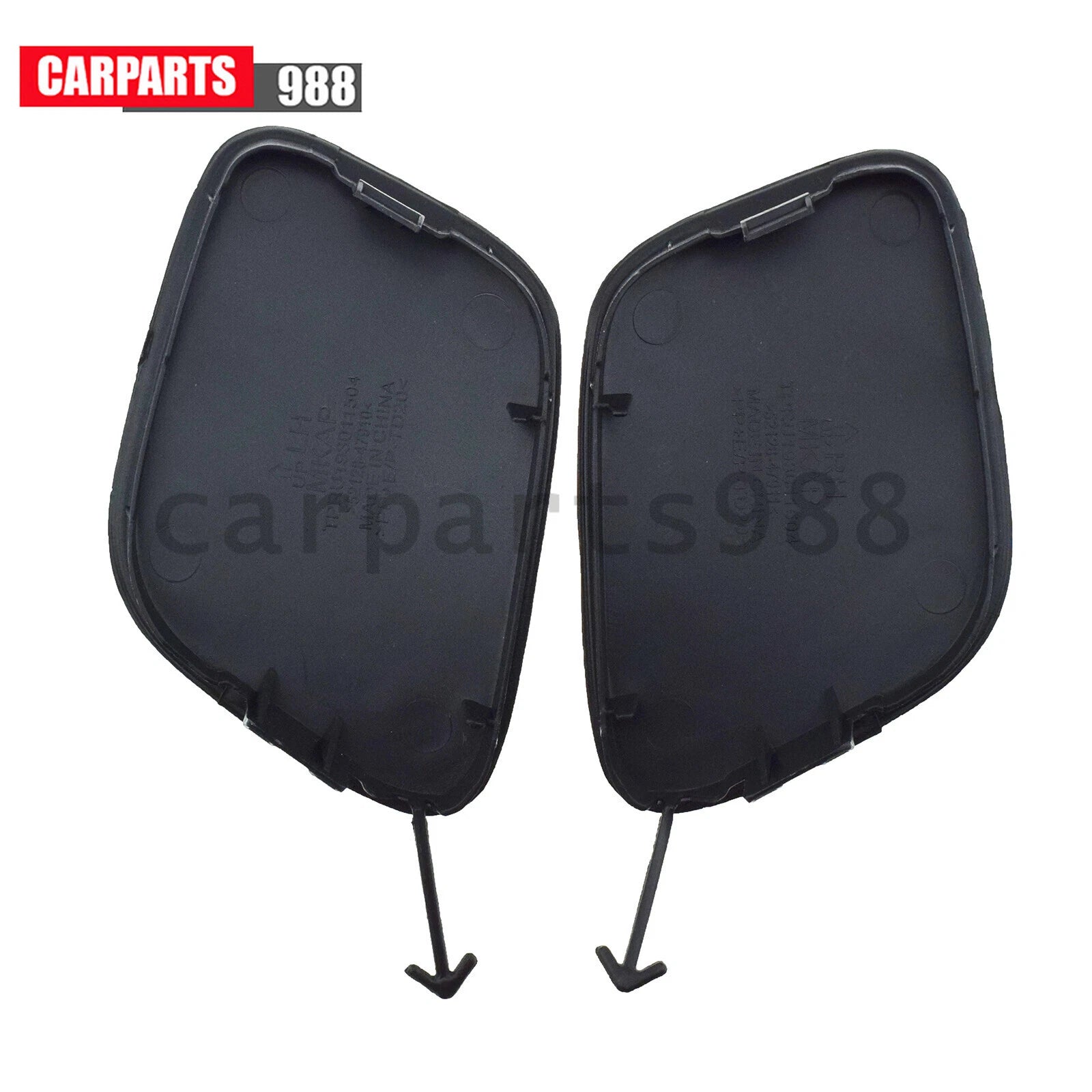Left+Right Tow Hook Eye Cap For 2019-2021 Toyota Prius 52127-47911 52128-47910 6B93BC-57