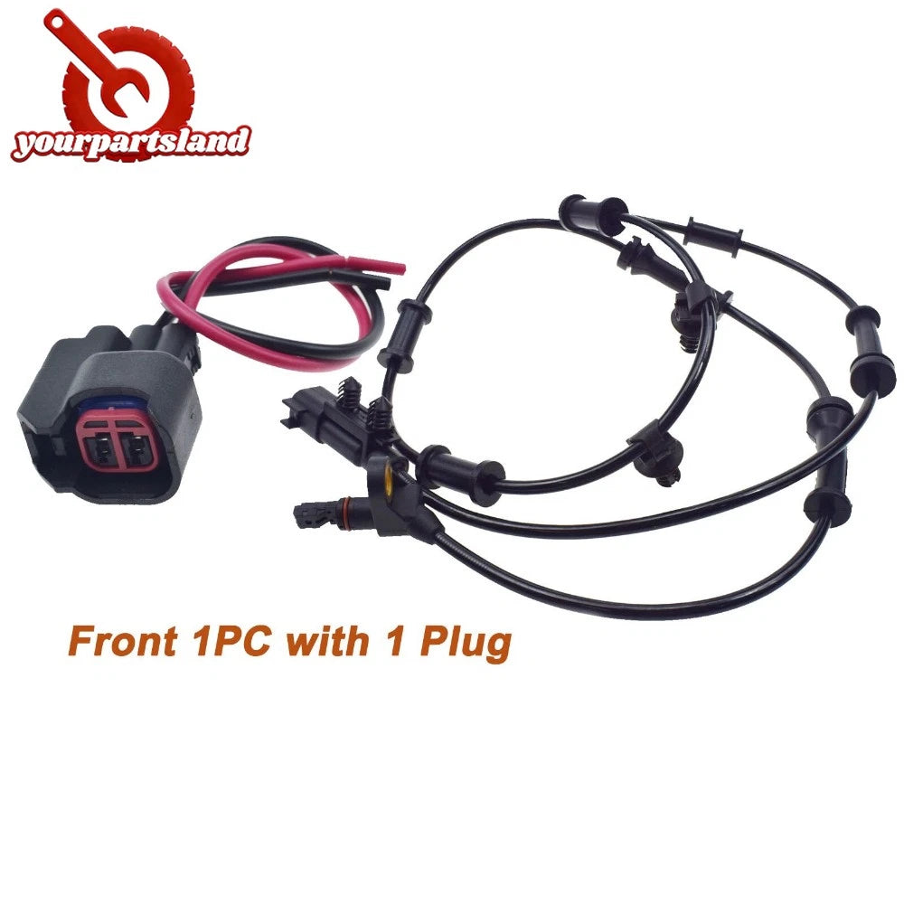 ABS Wheel speed sensor Front Right or Left Connector Fit Jeep Wrangler 07-17 6B93BC-57