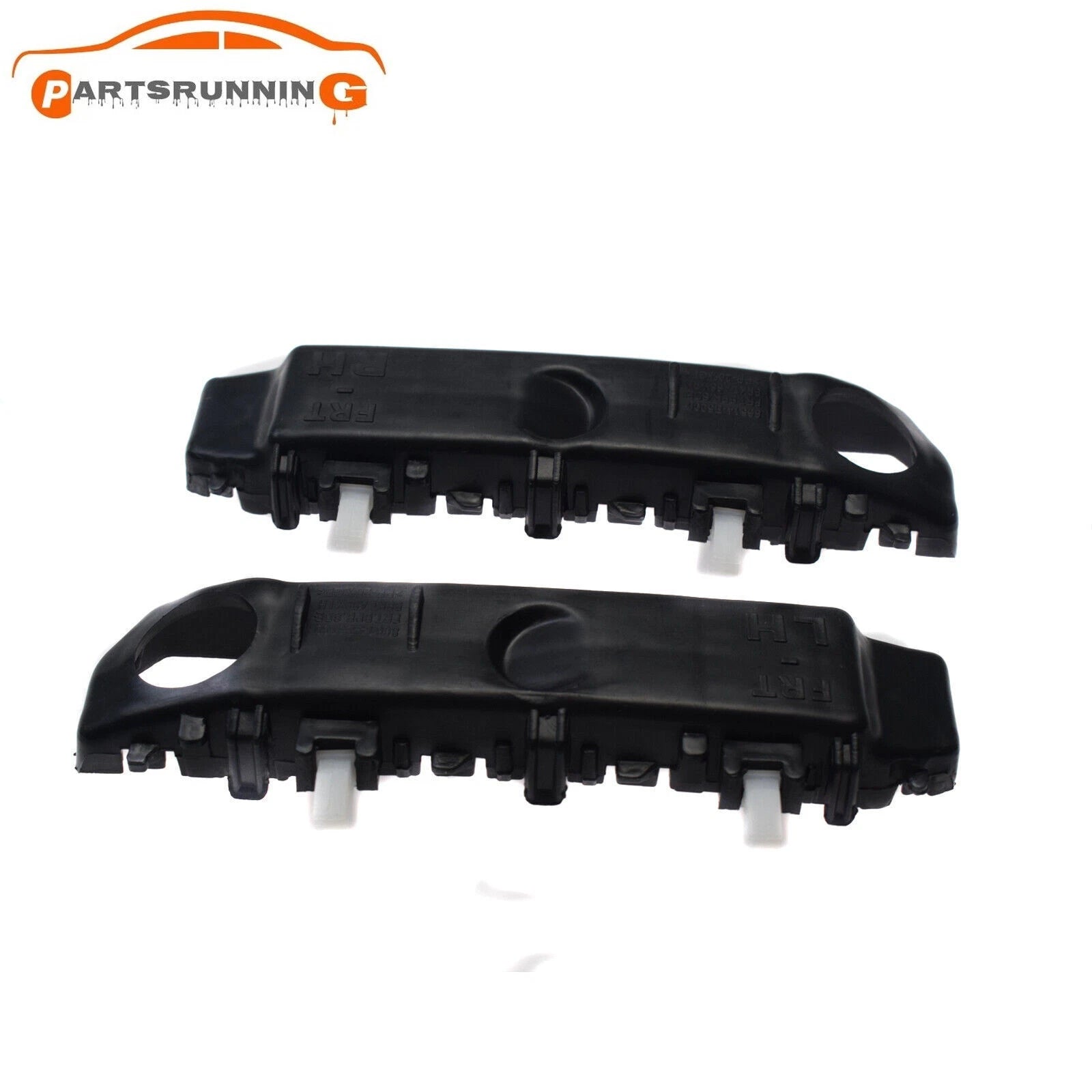 2pcs Pair Front Bumper Retainer Brackets For 2014 2015 2016 2017 2018 Kia Forte 6B93BC-57