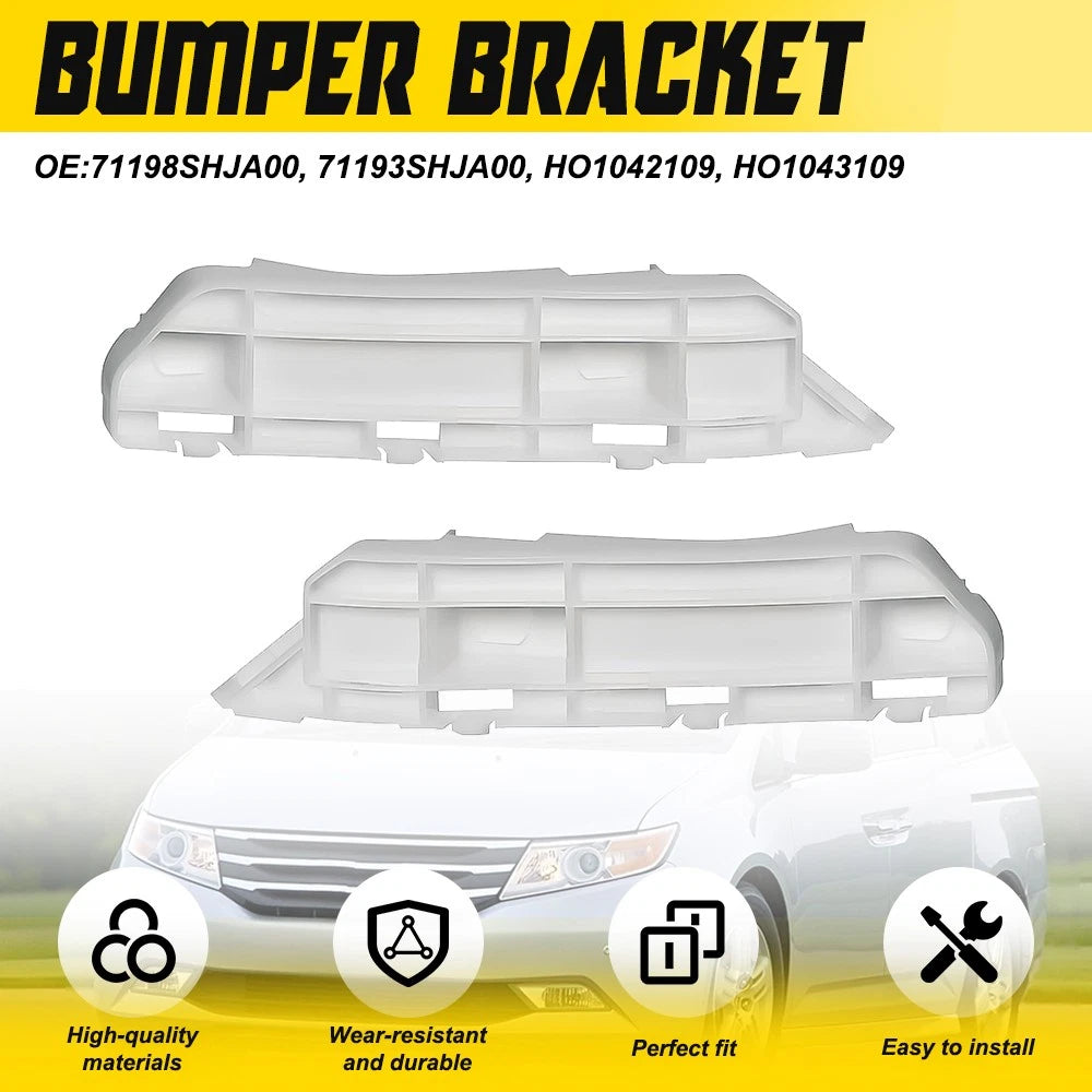 For 2005 2006-2010 Honda Odyssey Front bumper Retainer bracket Support Holder EA 6B93BC-57