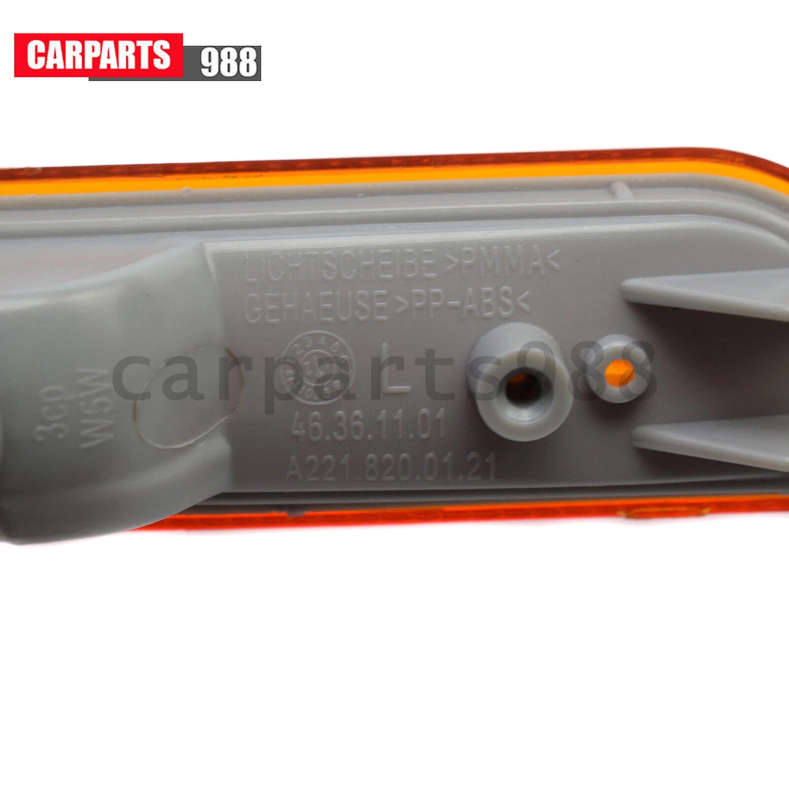 Left Side Marker Light Turn Signal Lamp For Mercedes W221 S550 S600 2218200121 6B93BC-57