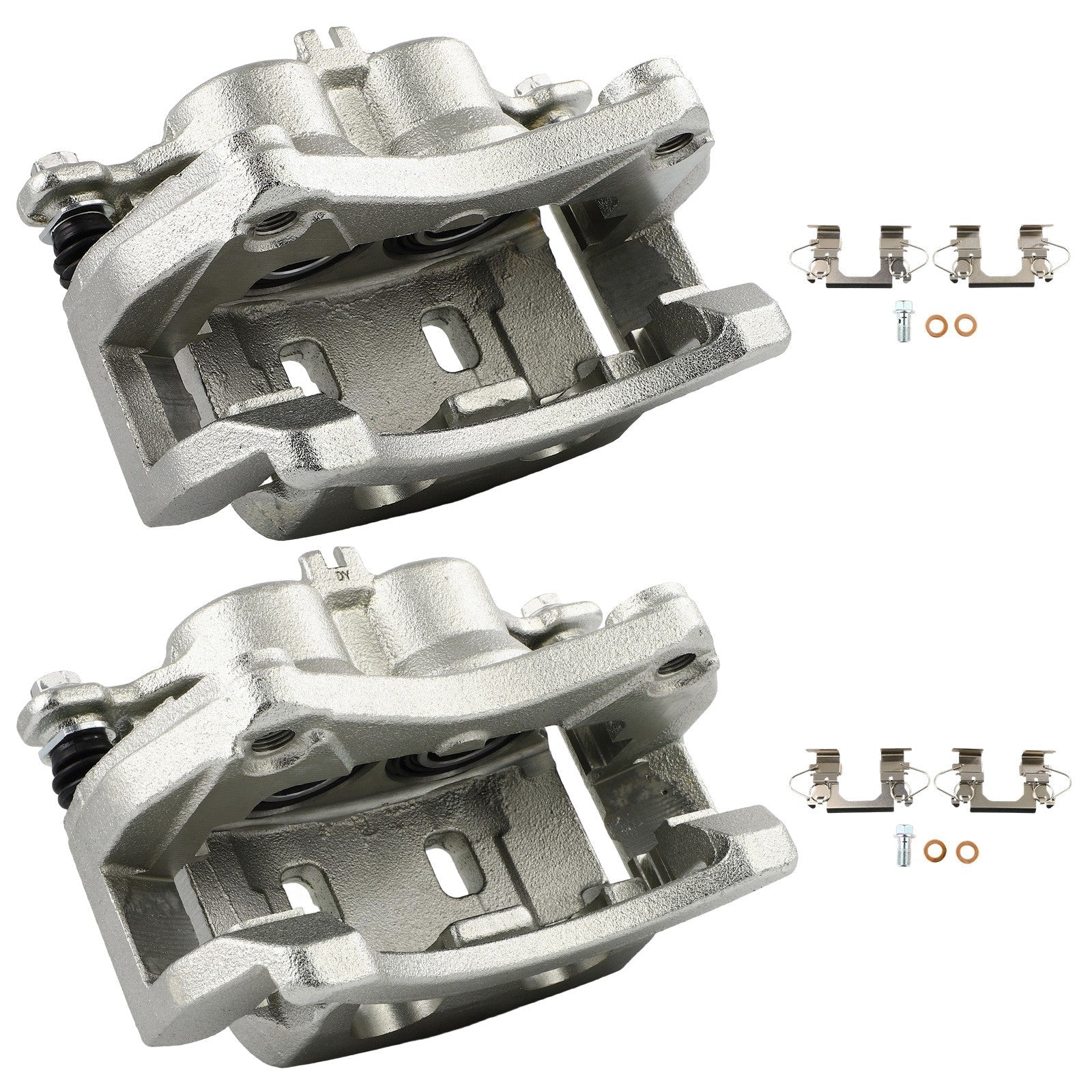 Front Brake Calipers 2Pcs For 2014-2018 Infiniti Q50 2017-2018 Infiniti Q60 6B93BC-57