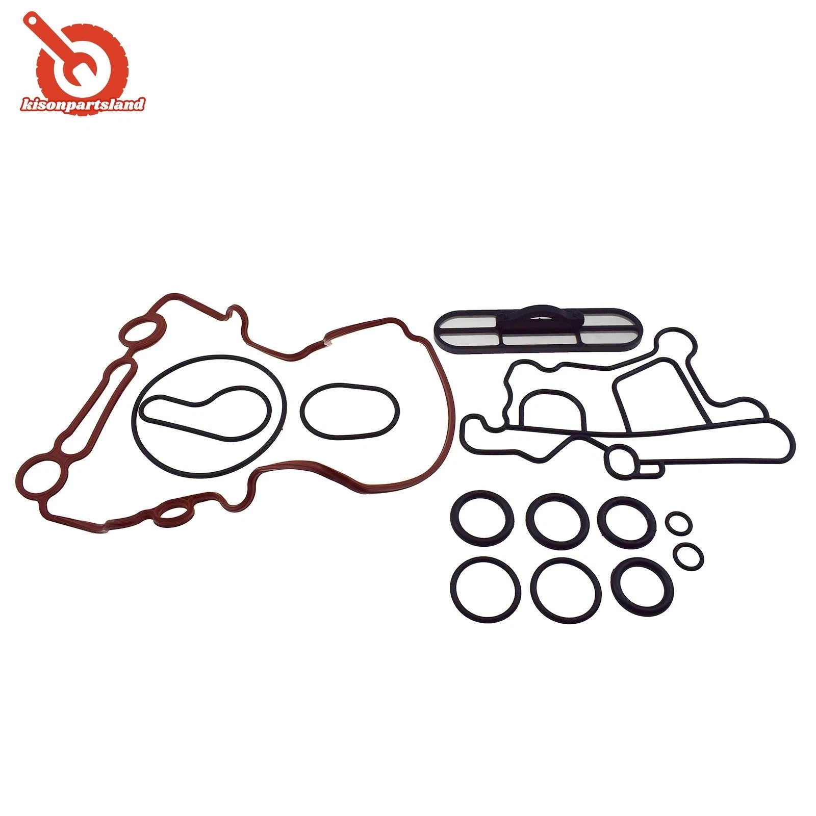 Oil Cooler Gasket Kit Fit 03-10 Ford 6.0L Powerstroke Diesel 3C3Z-9N693-A 6B93BC-57