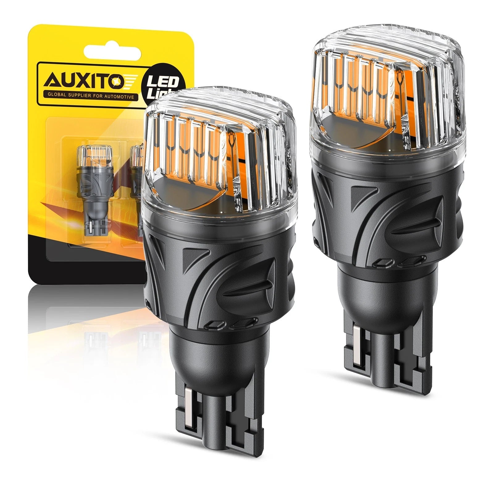 AUXITO LED Backup Reverse Light Bulb 921 912 T15 Super Bright Amber Error Free A AUXITO