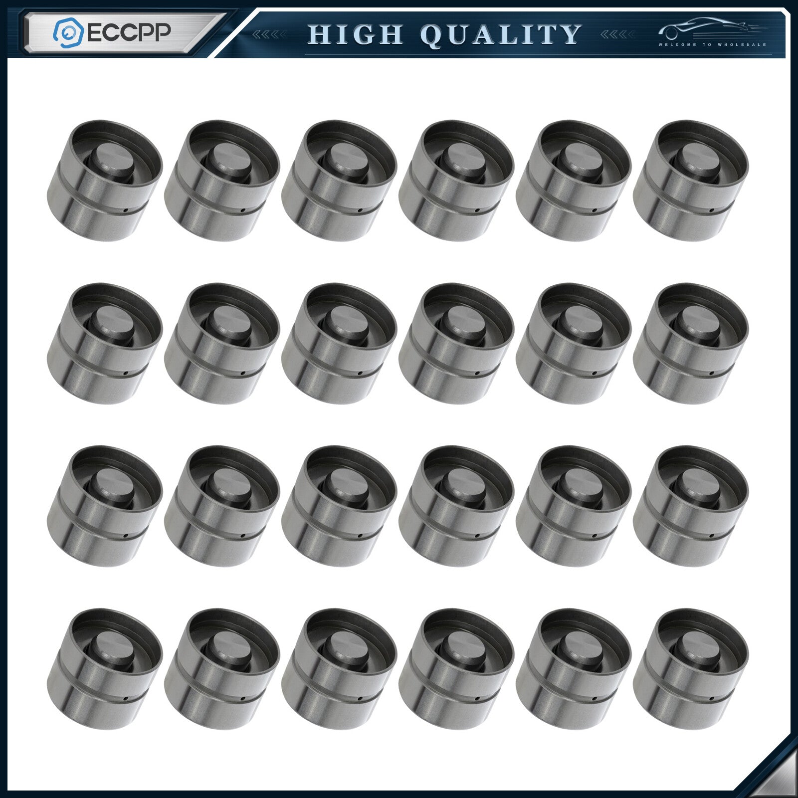 24Pcs Hydraulic Lifters 90-97 For Nissan 300ZX Infiniti J30 3.0L DOHC 24v VG30DE 6B93BC-57