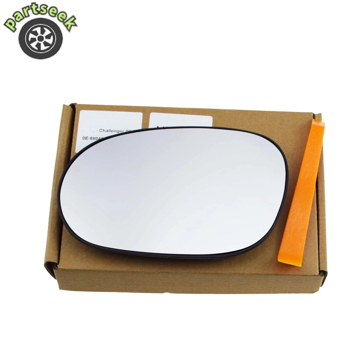 Heated Left Wing Mirror Glass Rearview Mirror for Dodge Challenger 2008-2022 6B93BC-57