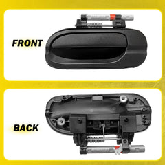 Outside Exterior Door Handle Black Rear Left Side LH For 2000-06 Nissan Sentra A 6B93BC-57