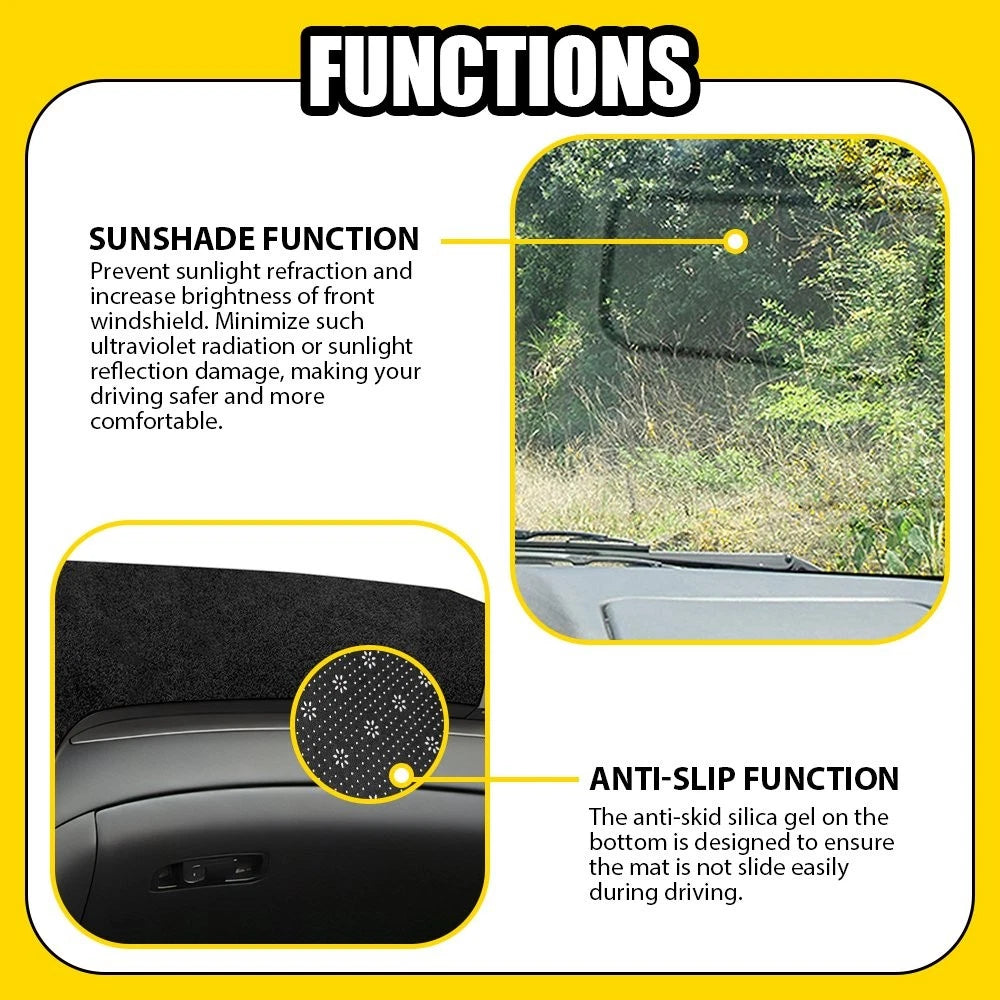 Dashboard Cover Mat Car Interior Pad Fits Toyota Corolla 2009 2010 11 12-2013 EA 6B93BC-57