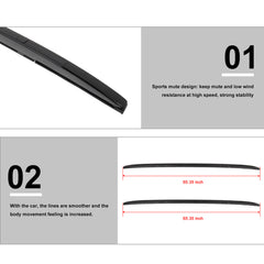 2pcs Light Black Roof Side Rack For 2017-2019 Mazda CX-5 Roof Rack Aluminum