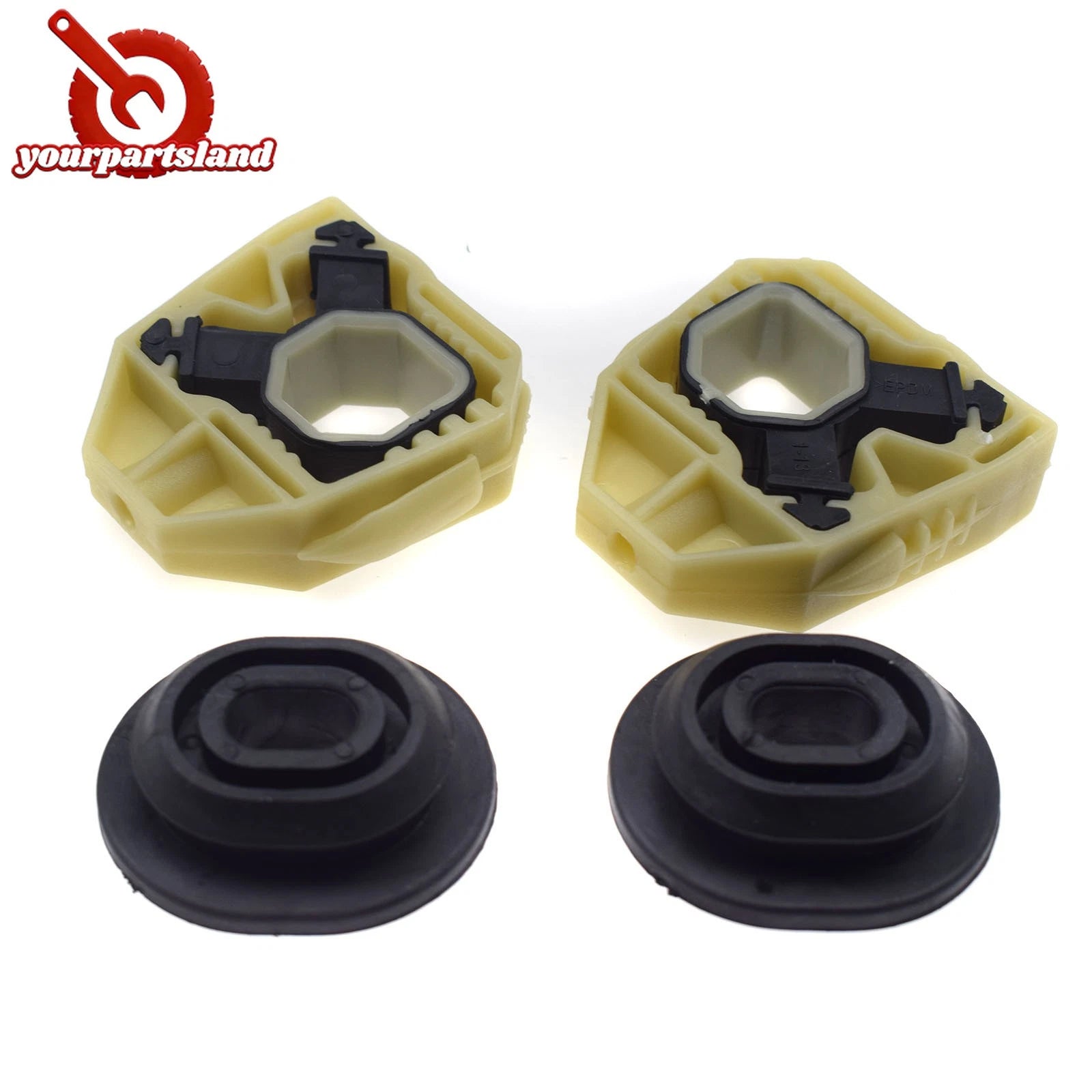 Cooling Radiator Water Tank Mount Upper Lower 4PC For VW Rabbti Jetta Golf 5 MK5 6B93BC-57