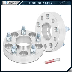2 Pcs 1.25" 5x4.5 5x114.3 Hub Centric Wheel Spacers For Honda Accord Civic CR-V