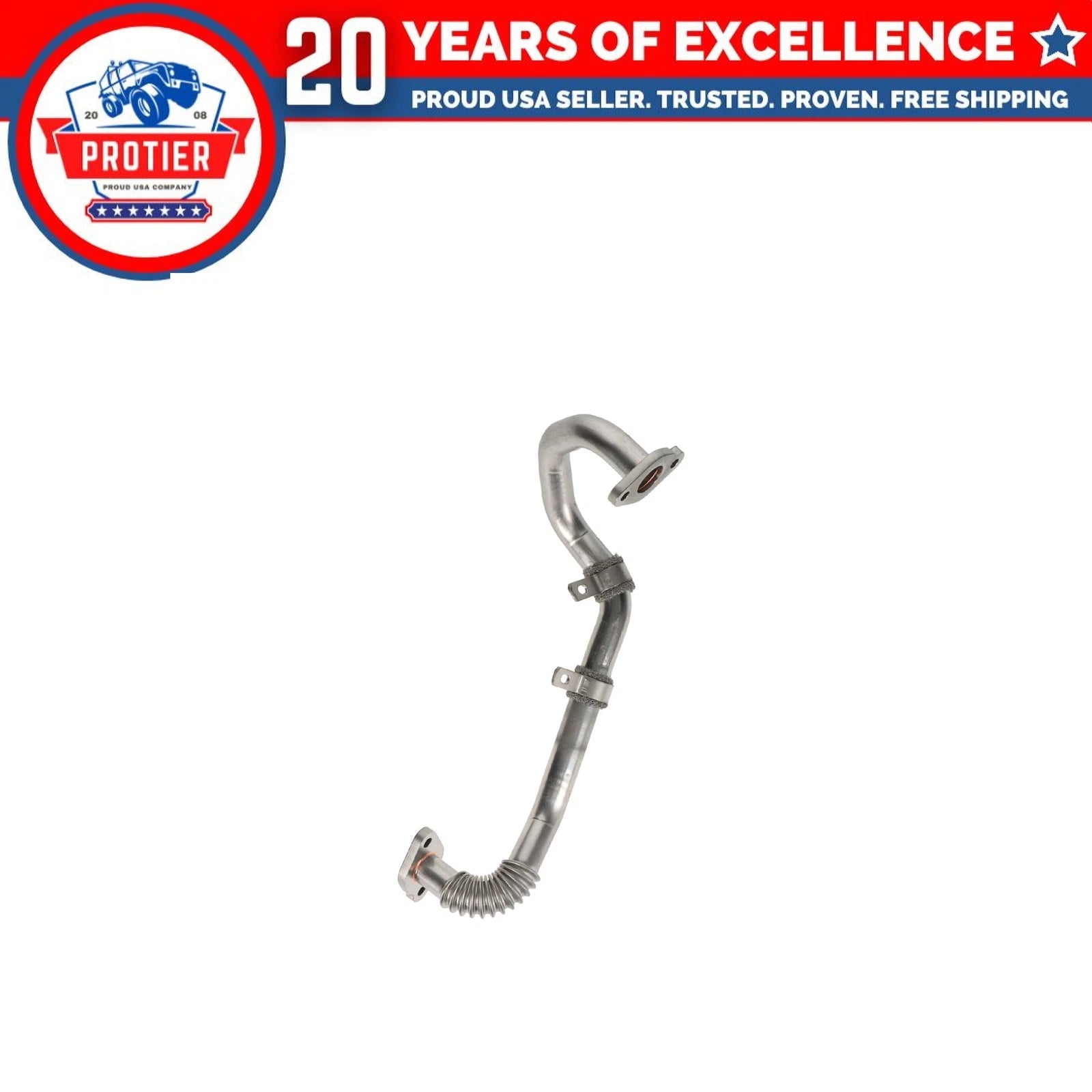 EGR Line Fits Excursion F-250 Super Duty F-350 Super Duty 03-05 V8 6.0L -cc 6B93BC-57