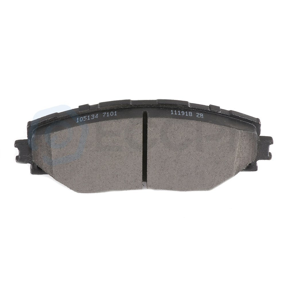 Front and Rear Brake Ceramic Pads For 2009-2010 Pontiac Vibe GT Performance 6B93BC-57