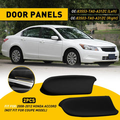 Left Right Side Door Panel Handle Armrest Black For 2008-2012 Honda Accord EOA 6B93BC-57