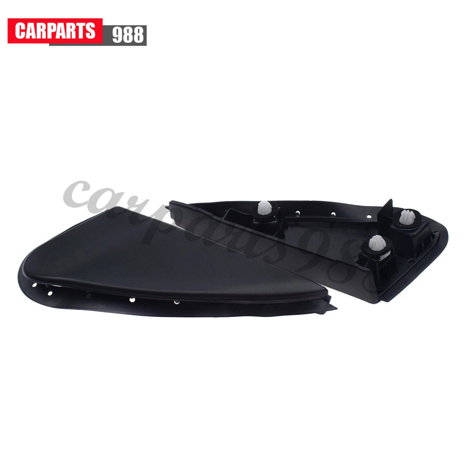 For 2014-2016 Toyota Corolla Pair Rear View Mirror Trim Triangles Corner Molding 6B93BC-57