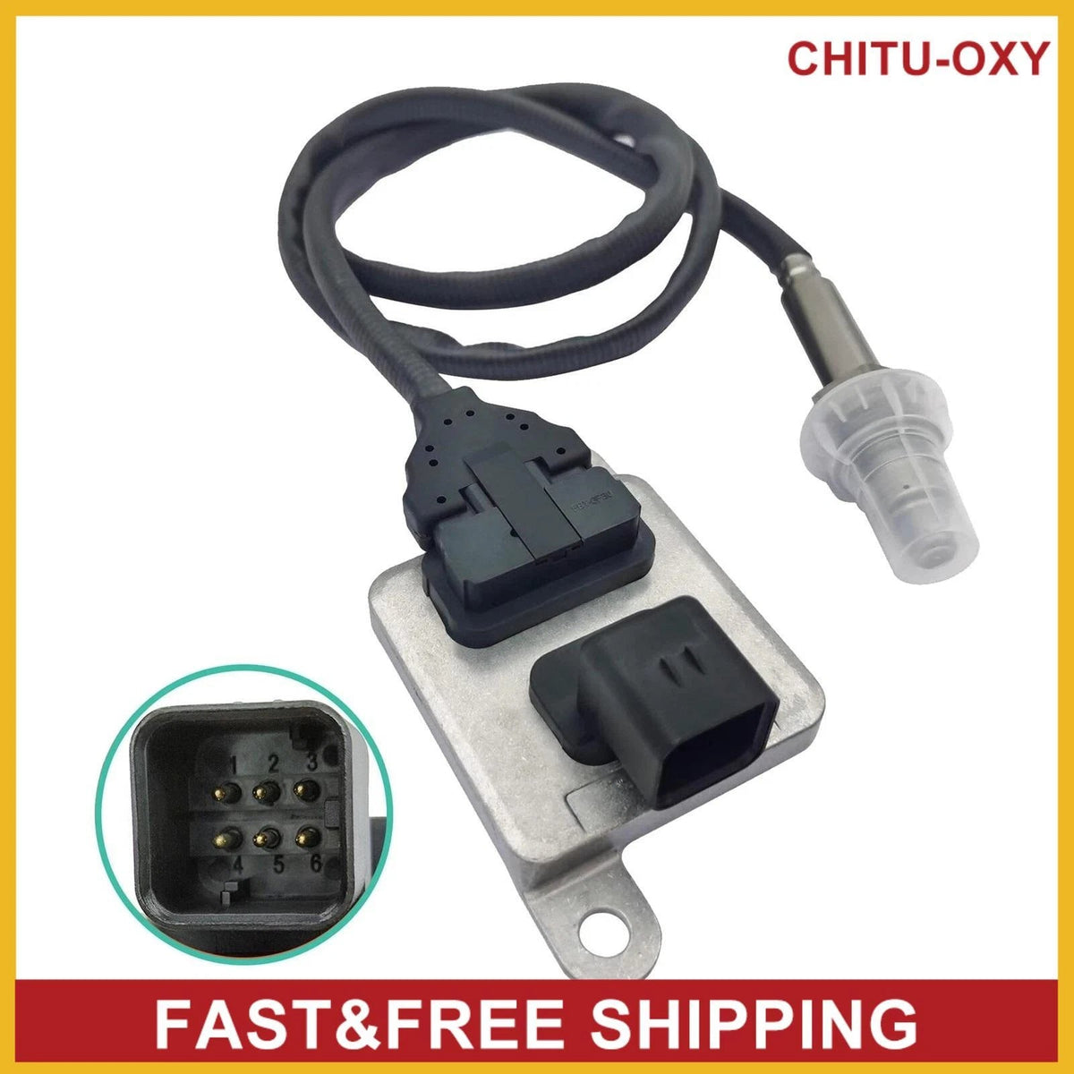 855601Nox Sensor 55598169For Opel Zafira Tourer C Vauxhall Zafira Mk III P12 2.0 6B93BC-57