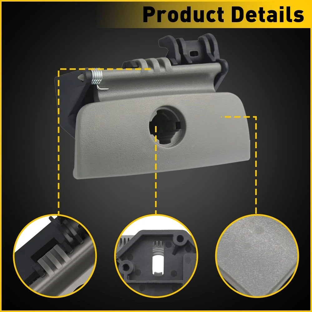 For Buick LaCrosse Allure 2005-2009 Gray Glove Latch Box Lock Handle 15251006 EA 6B93BC-57