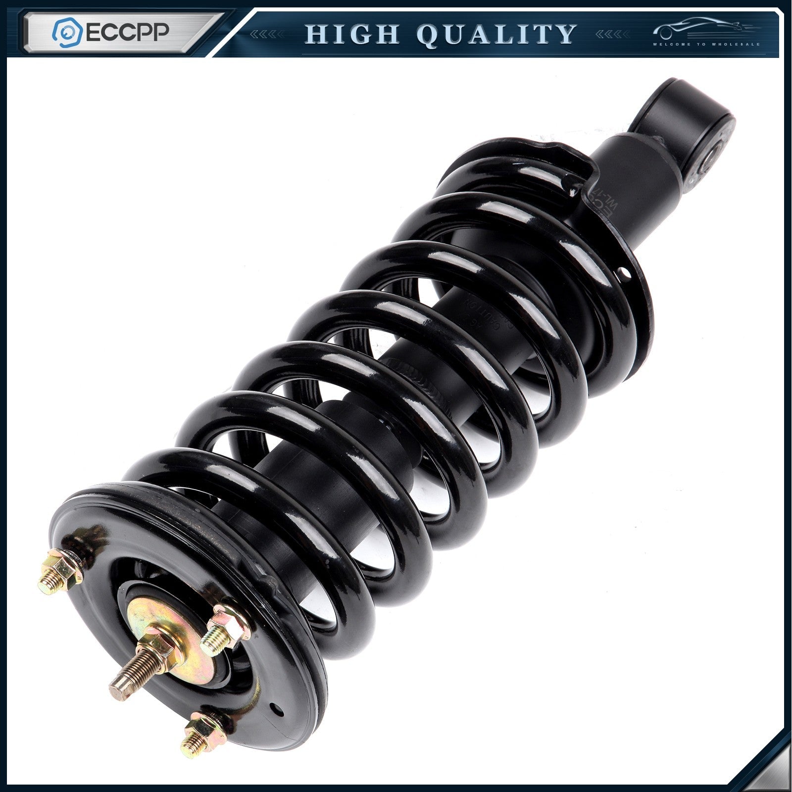 4x Front Complete Struts Springs Assembly and Rear Shocks For 04-13 Nissan Titan 6B93BC-57