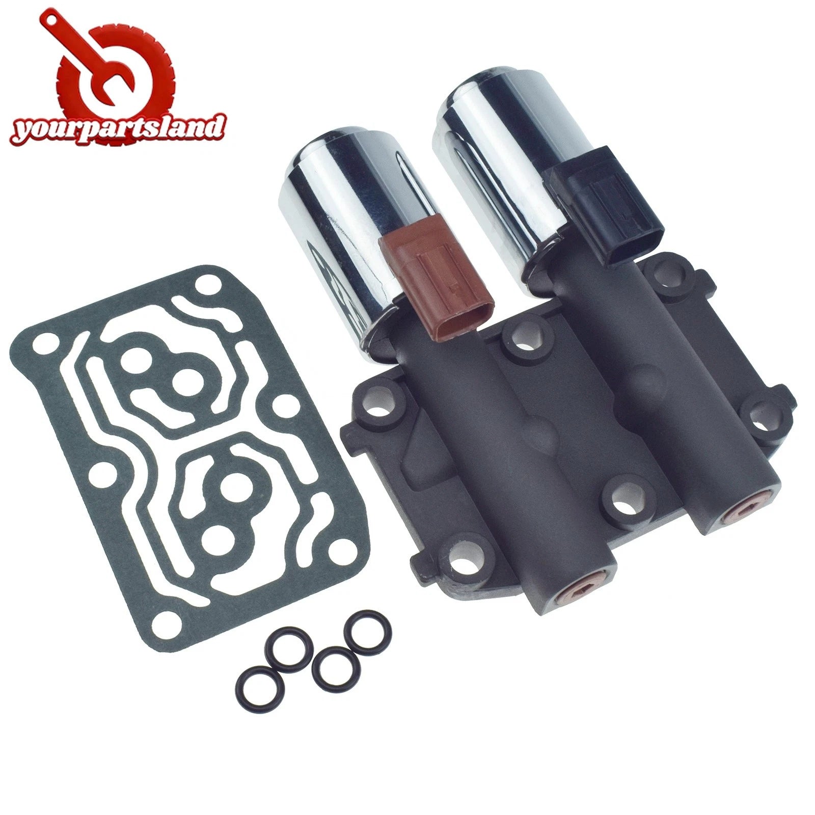 Transmission Dual Linear Shift Solenoid For Honda Accord CRV Acura 28260-PRP-014 6B93BC-57