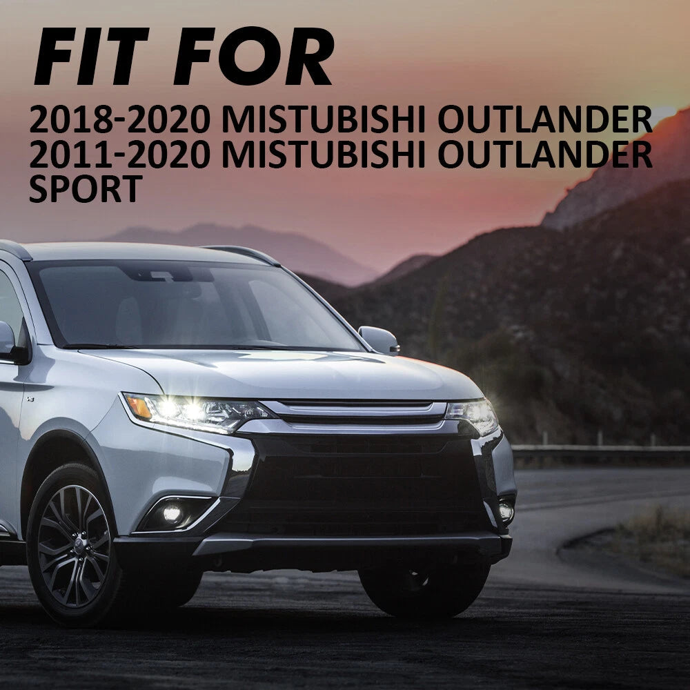 2x LED License Plate Lights Lamp for 2011-2020 Mistubishi Outlander Sport White 6B93BC-57