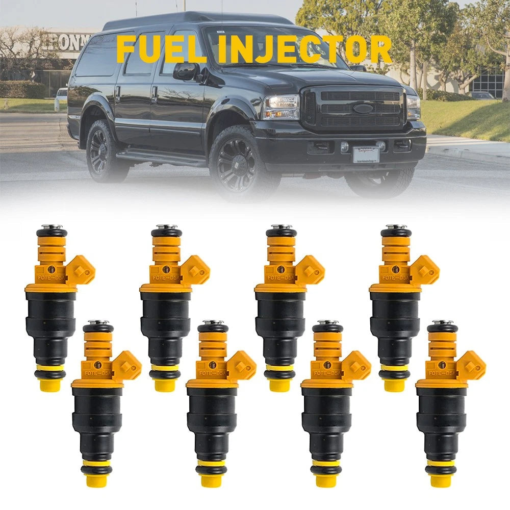 8PCS Flow Matched 0280150943 Injectors Fuel For 1997-03 Ford 4.6L/5.4L F-150 V8 6B93BC-57