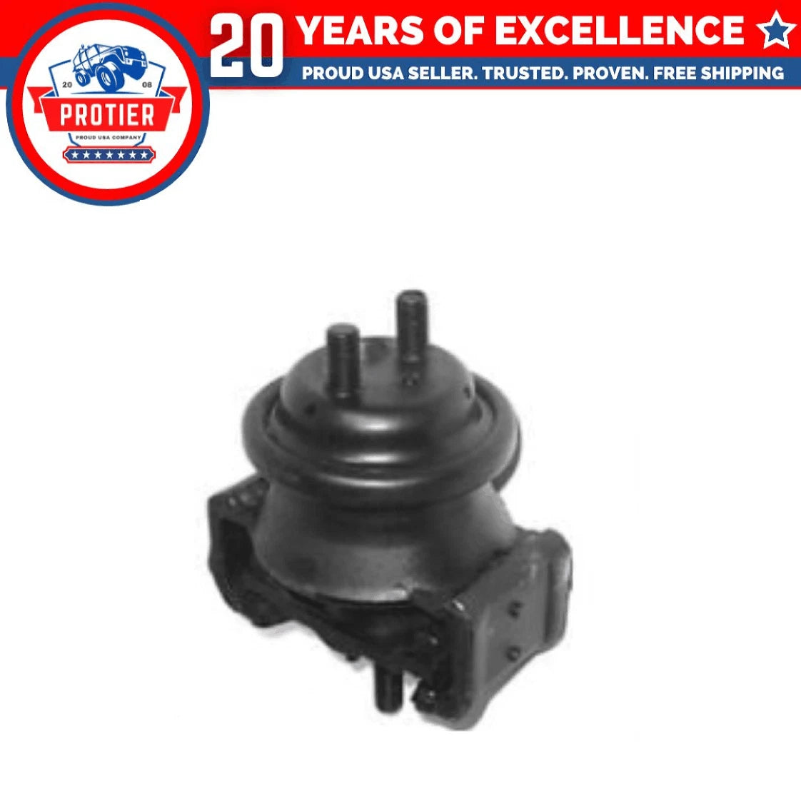 Front Motor Mount Set for 1995 - 2002 Mazda Millenia 2.3L / 2.5L 2PCS Replaces 6B93BC-57
