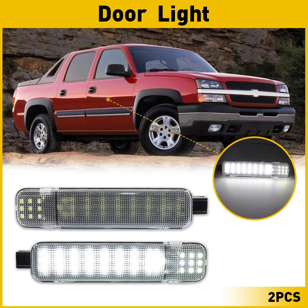 LED Door Courtesy Light Lamp For Chevy C/K Silverado Suburban Tahoe Sierra EOA 6B93BC-57