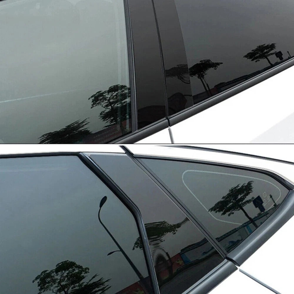 Window Posts Pillar Gloss Black Cover Door Trims for Honda Civic 11th Sedan 2022 6B93BC-57