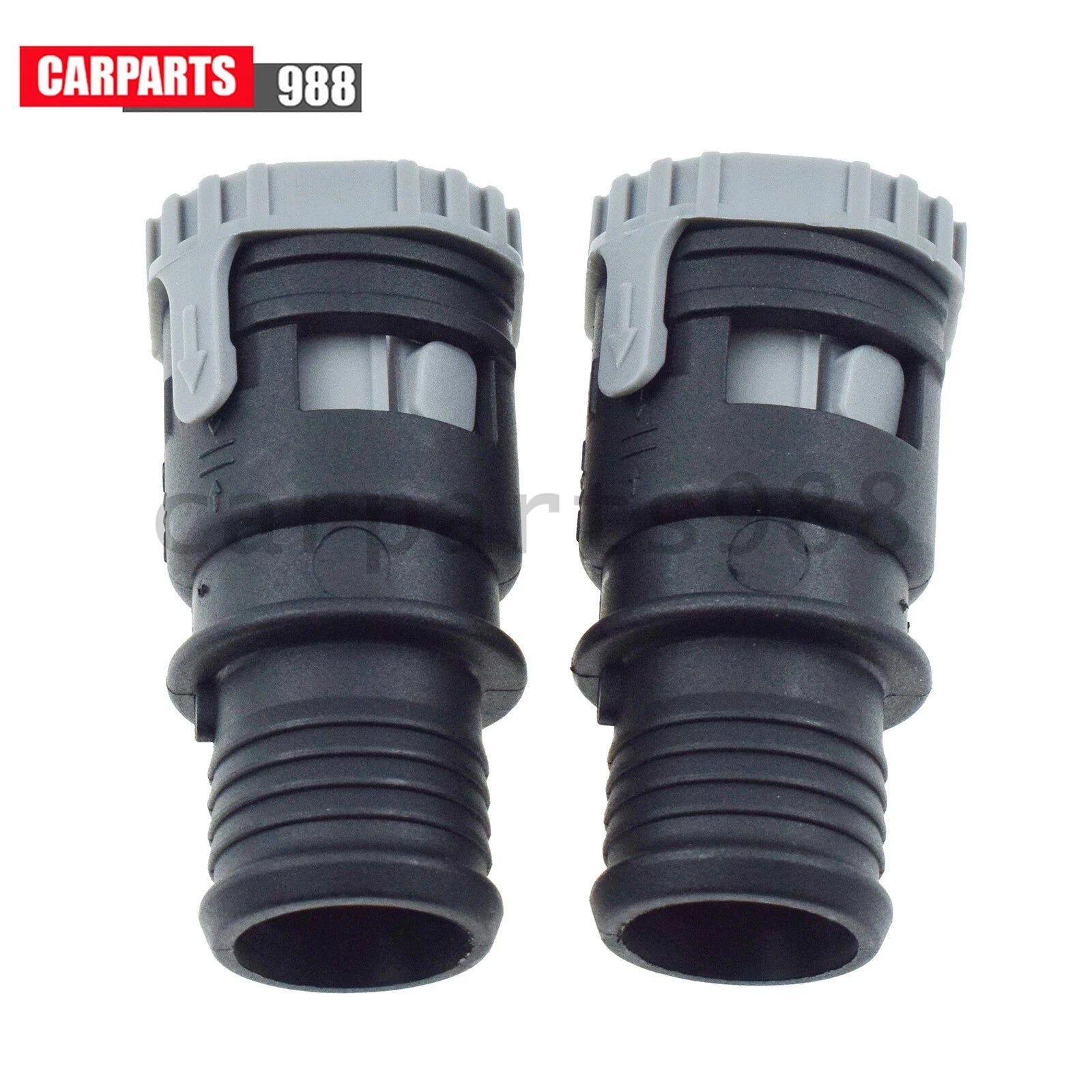2Pcs Heater Hose ConnectorsF Fit For Ford Focus 2 Escape Kuga EcoBoost 1495393 6B93BC-57
