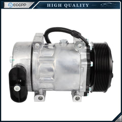 A/C Compressor w/ Clutch For Kenworth T800 W900 Peterbilt 320 379 385 6B93BC-57