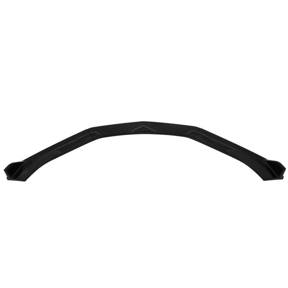 Fits 2016-2021 Chevrolet Camaro 3 Pieces Glossy Black Front Bumper Spoiler Lip 6B93BC-57