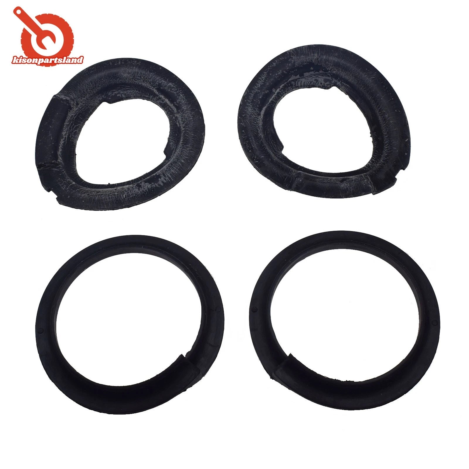 4PCS Front Upper&Lower Spring Pads Coil Shim For BMW E39 31331091867,31331096664 6B93BC-57