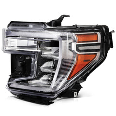 ECCPP LED Headlight Assembly For GMC Sierra 1500 2019-2022 Left Side Black Amber 6B93BC-57