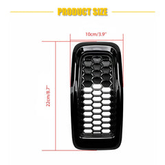 Fits 2014-2018 Jeep Cherokee Front Grille Trim Black Insert Hood Honeycomb Mesh 6B93BC-57