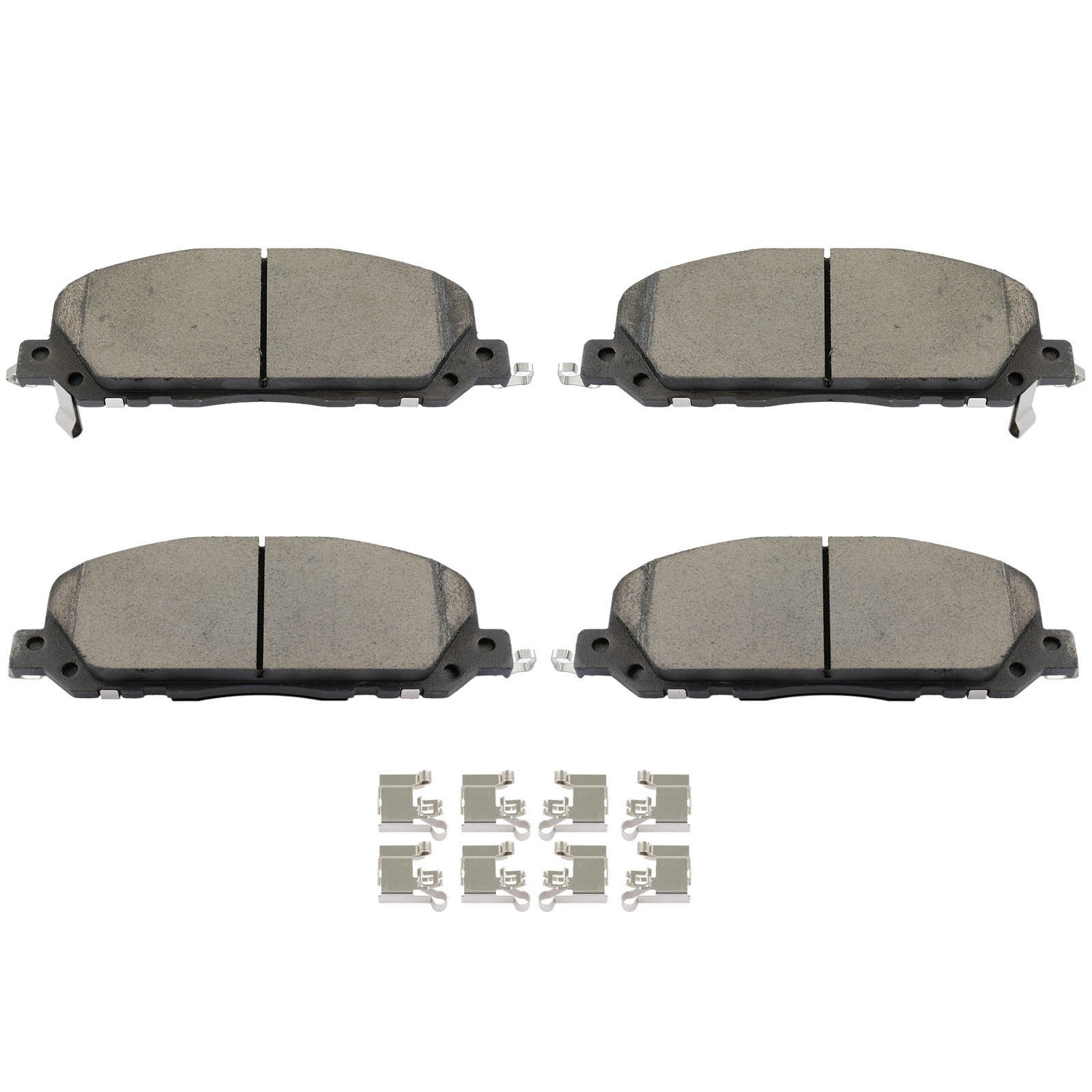 Front And Rear Ceramic Brake Pads Kit For 2020 2021 2022 2023 Lincoln Ator 6B93BC-57