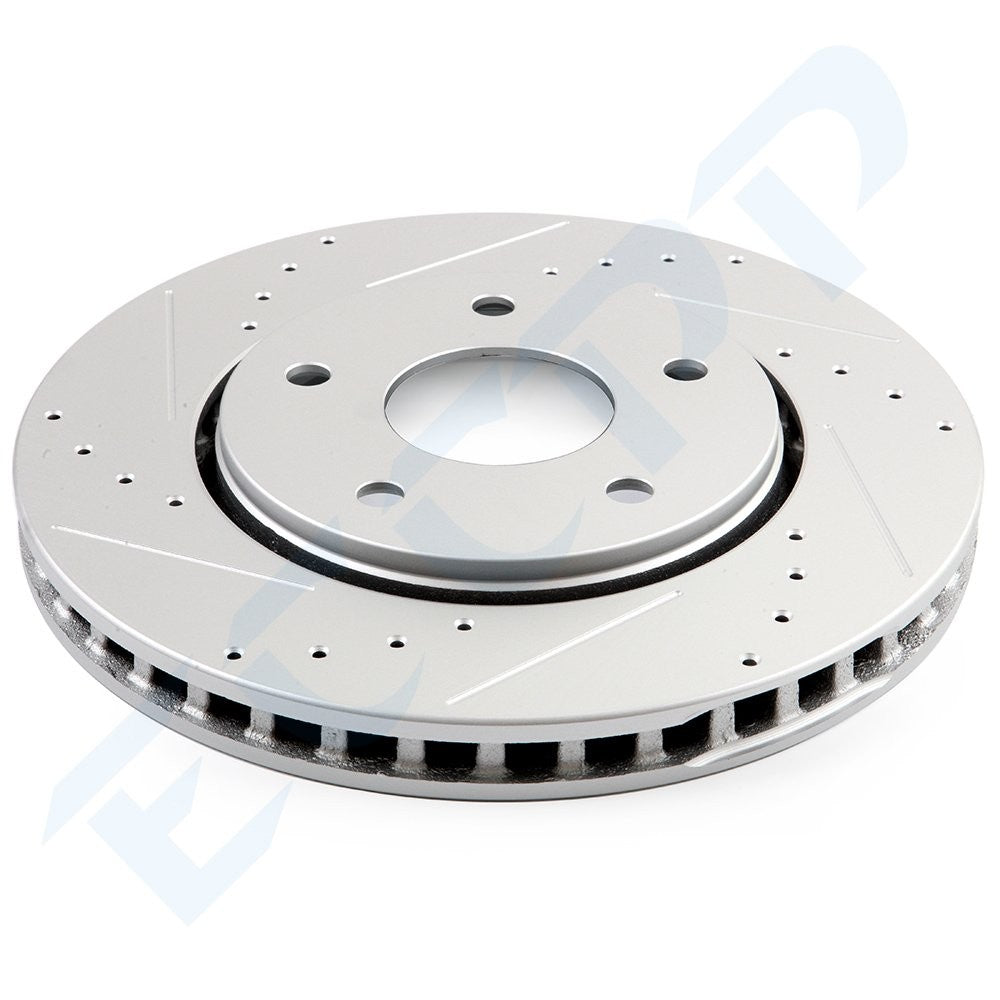 Front Brake Discs Rotors For Dodge Grand Caravan Ram C/V Volkswagen Routan 6B93BC-57