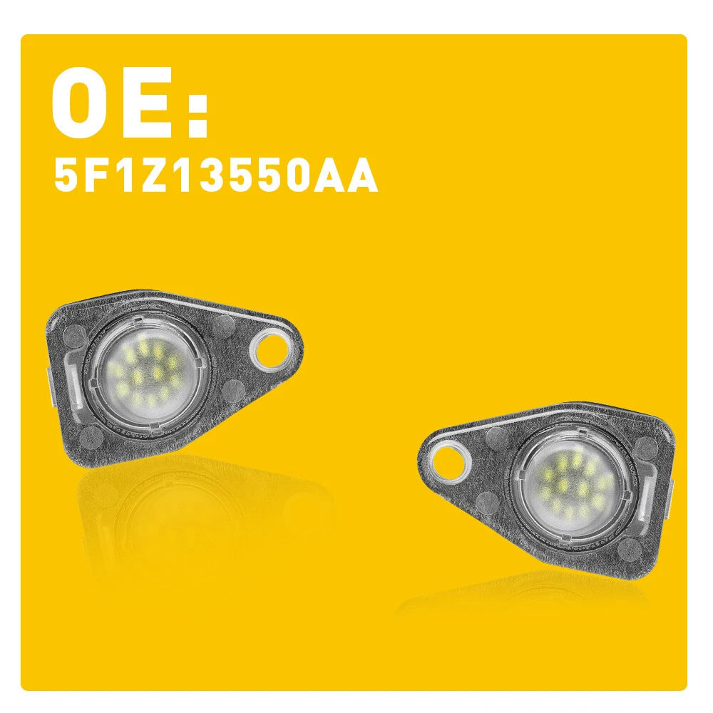 For Expedition Ford Freestar Taurus Navigator [FULL LED]License Plate Light Pair 6B93BC-57