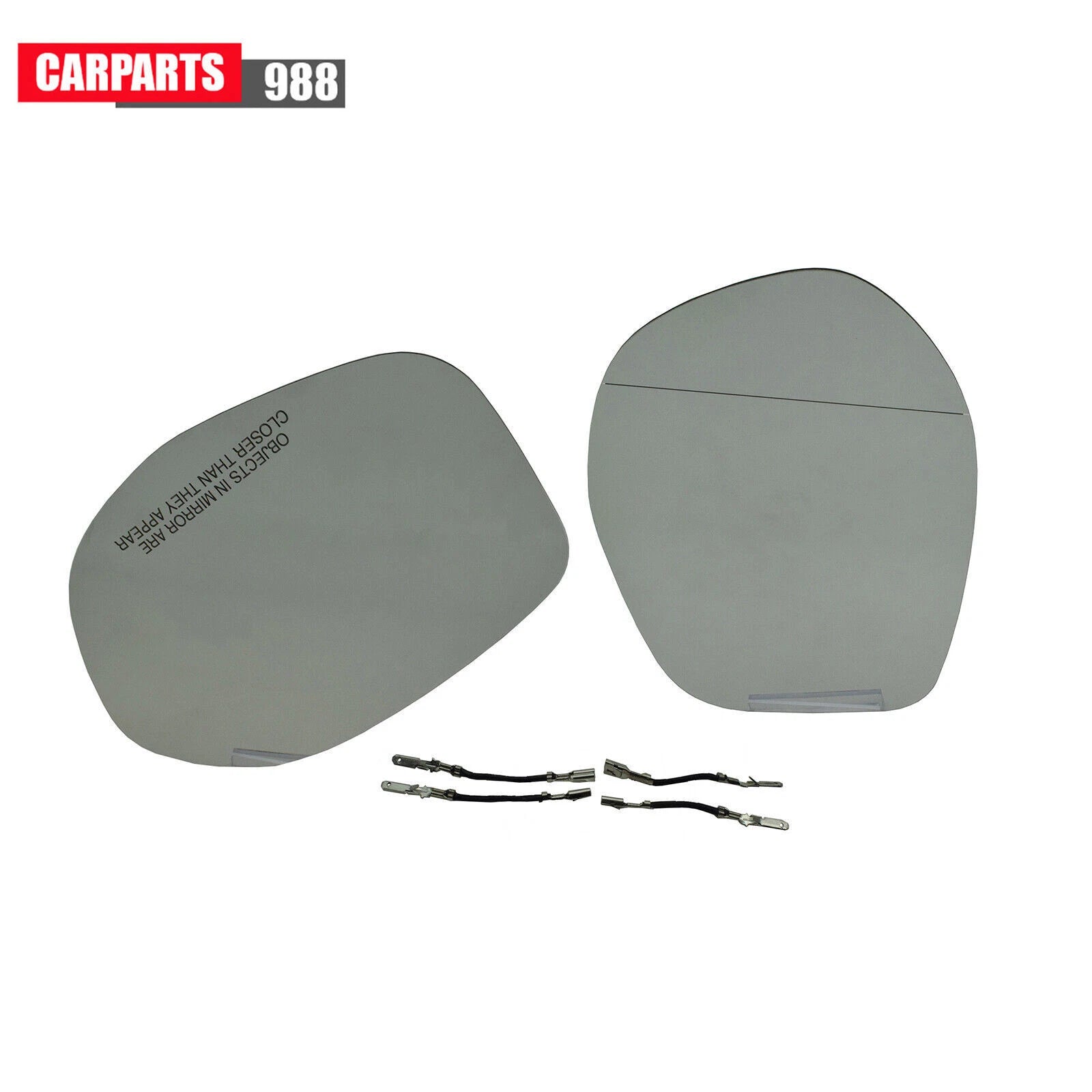 Left Right Mirror Glass Heated For 2014-17 Honda Odyssey 76253TK8A51 76203TK8A51 6B93BC-57