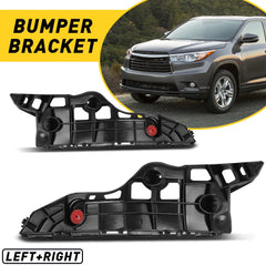 For 2014 15 2016 Toyota Highlander Front Bumper Cover Mounting Bracket LH RH EOA 6B93BC-57