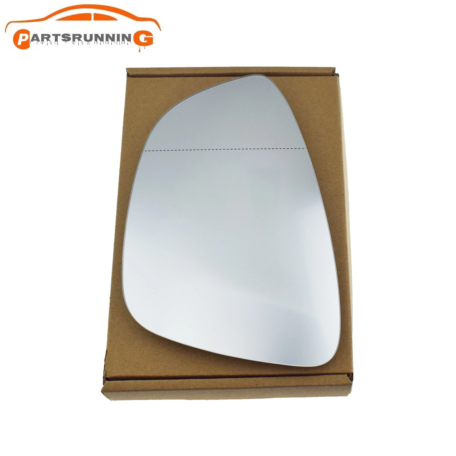 Driver Left Side Mirror Glass Heated For 2009-2017 VW CC Eos Passat 5C6857521B 6B93BC-57