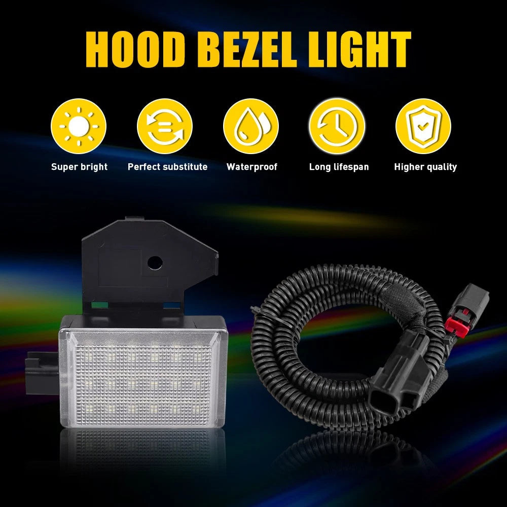 LED Under Hood Light w/ Wiring Harness For 2001-2010 Dodge Ram 1500 2500 3500 EA 6B93BC-57