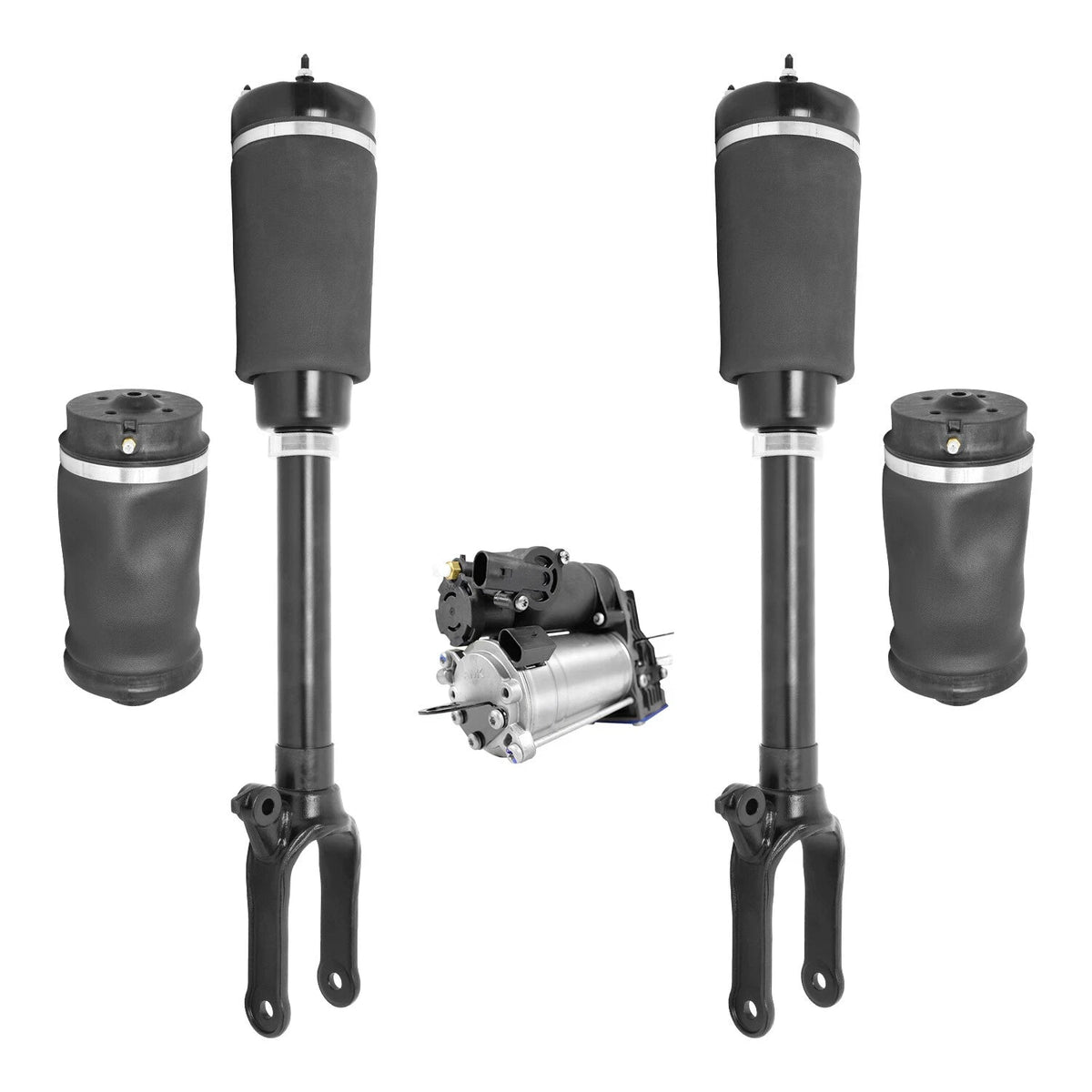 Front & Rear Air Strut Assembly Kit for 2007-2009 Mercedes-Benz GL320, 6B93BC-57