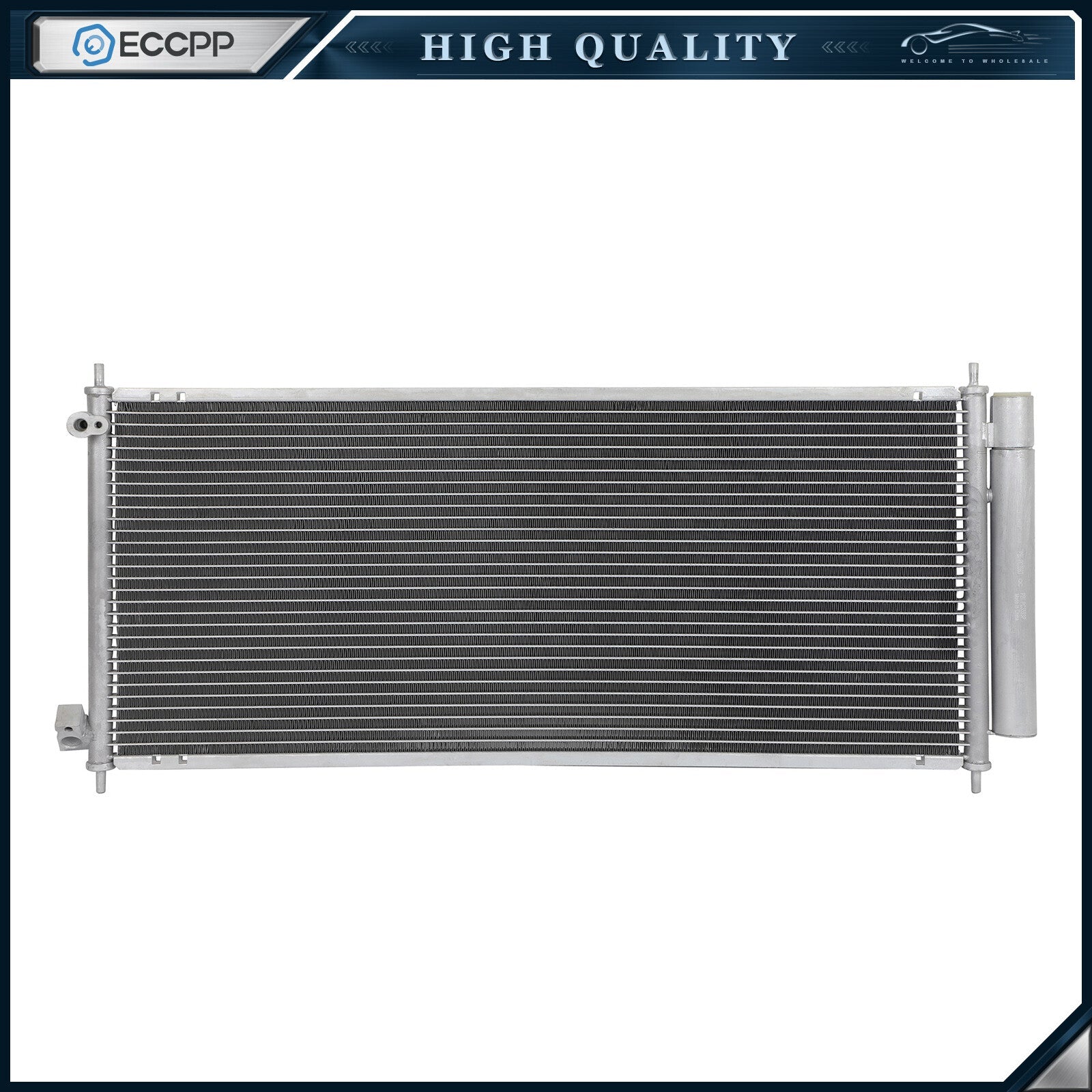 Aluminum AC A/C Condenser For 2007-2008 Honda Fit for RAD3593 condenser 6B93BC-57