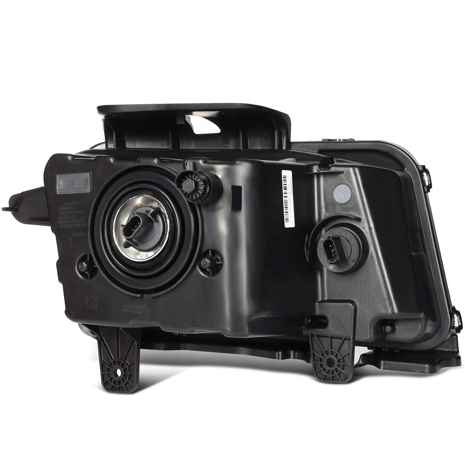 For 2010 2011-2013 Chevy Camaro Black Housing Headlight Assembly Left Side 6B93BC-57