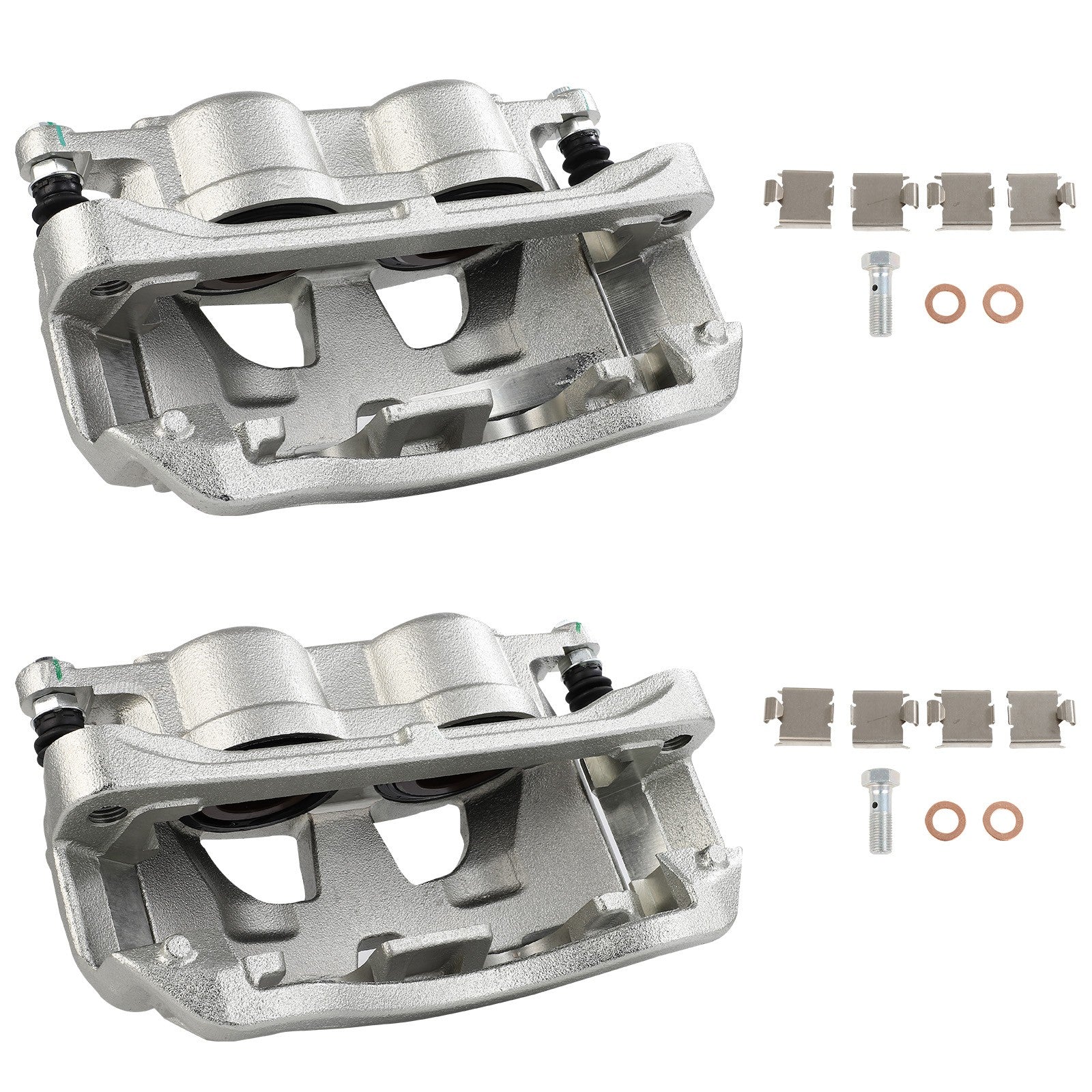 Front Brake Calipers 2Pcs For 2008-2014 Ford E-150 2008 Ford E-150 Econoline 6B93BC-57