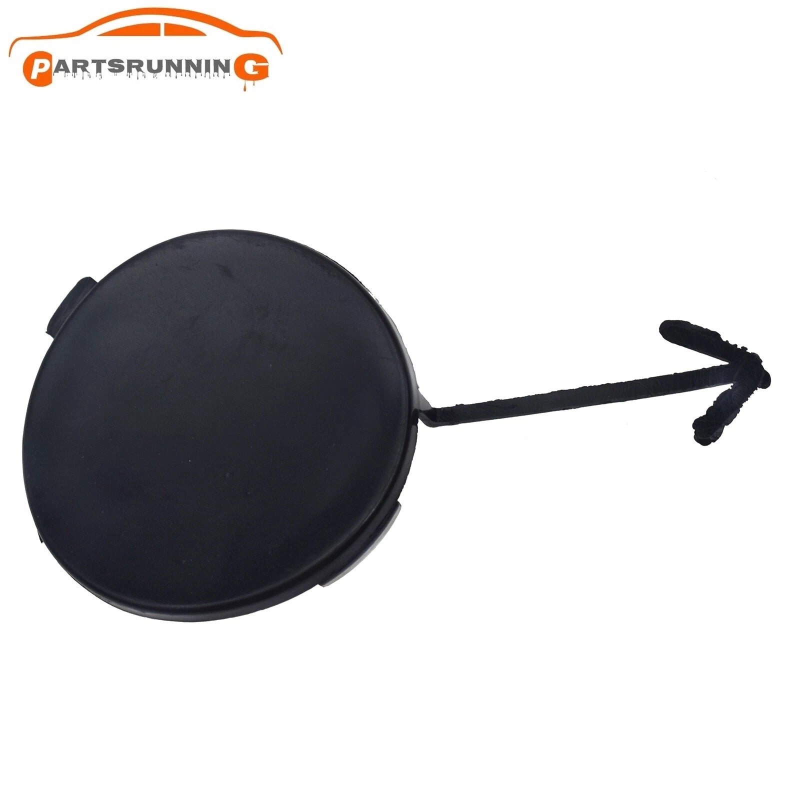 For 2012-2017 Hyundai Accent 865171R000 Front Bumper Tow Hook Eye Black Cover 6B93BC-57