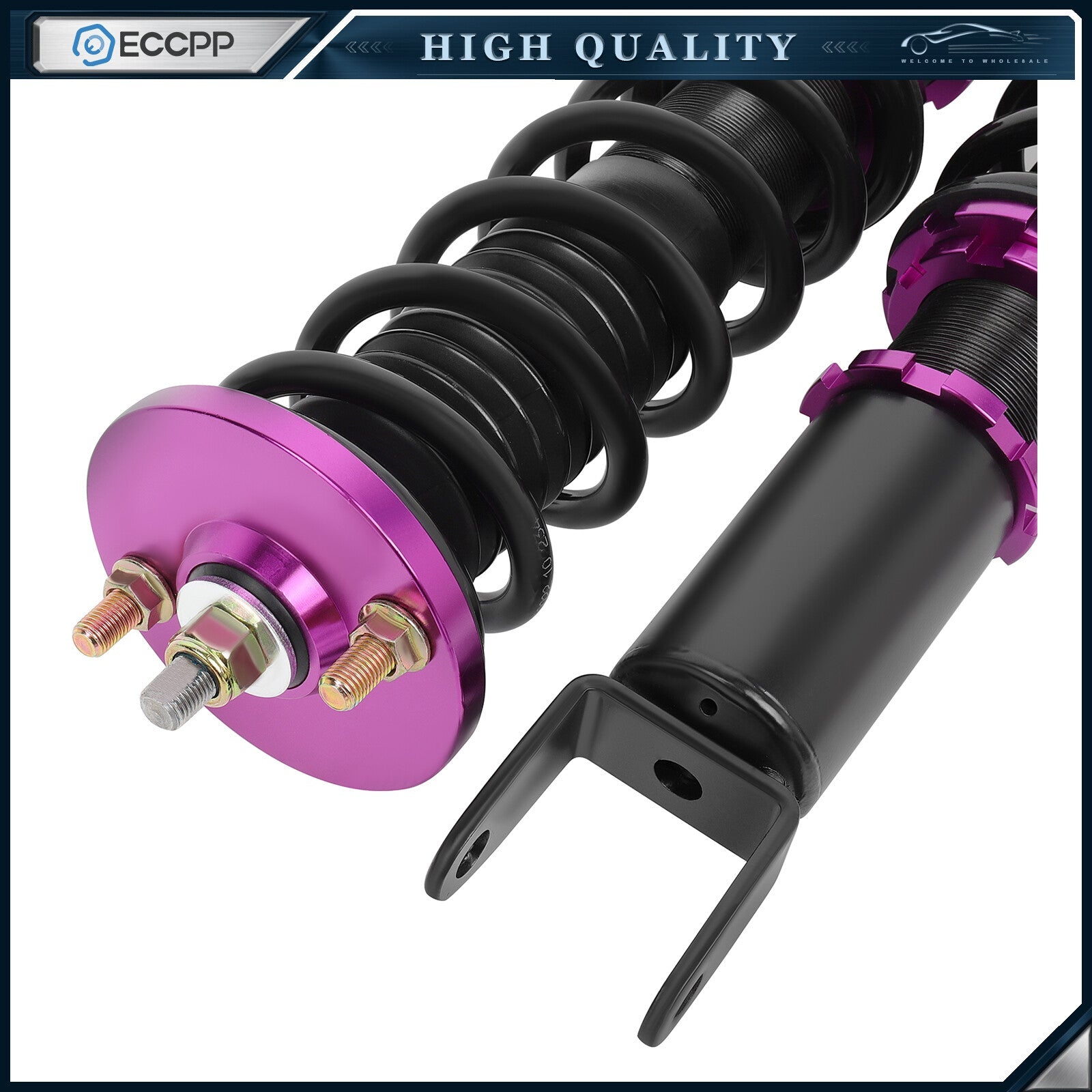 ECCPP Coilovers For 1993-00 Honda Civic Suspension Set Adjustable Struts Shocks ECCPP