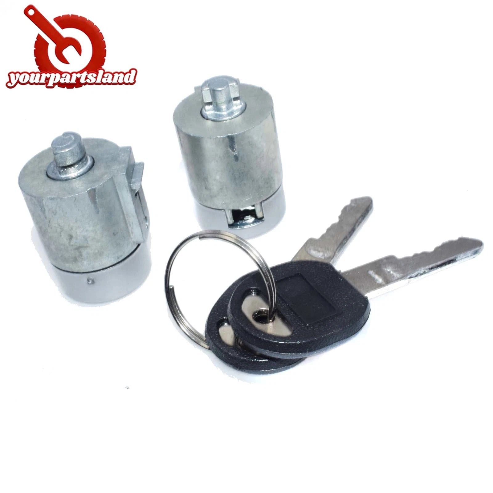 Door Lock Cylinder w/ Keys Set For 1988-1994 Chevrolet C1500 9591963,DL19B D571A 6B93BC-57